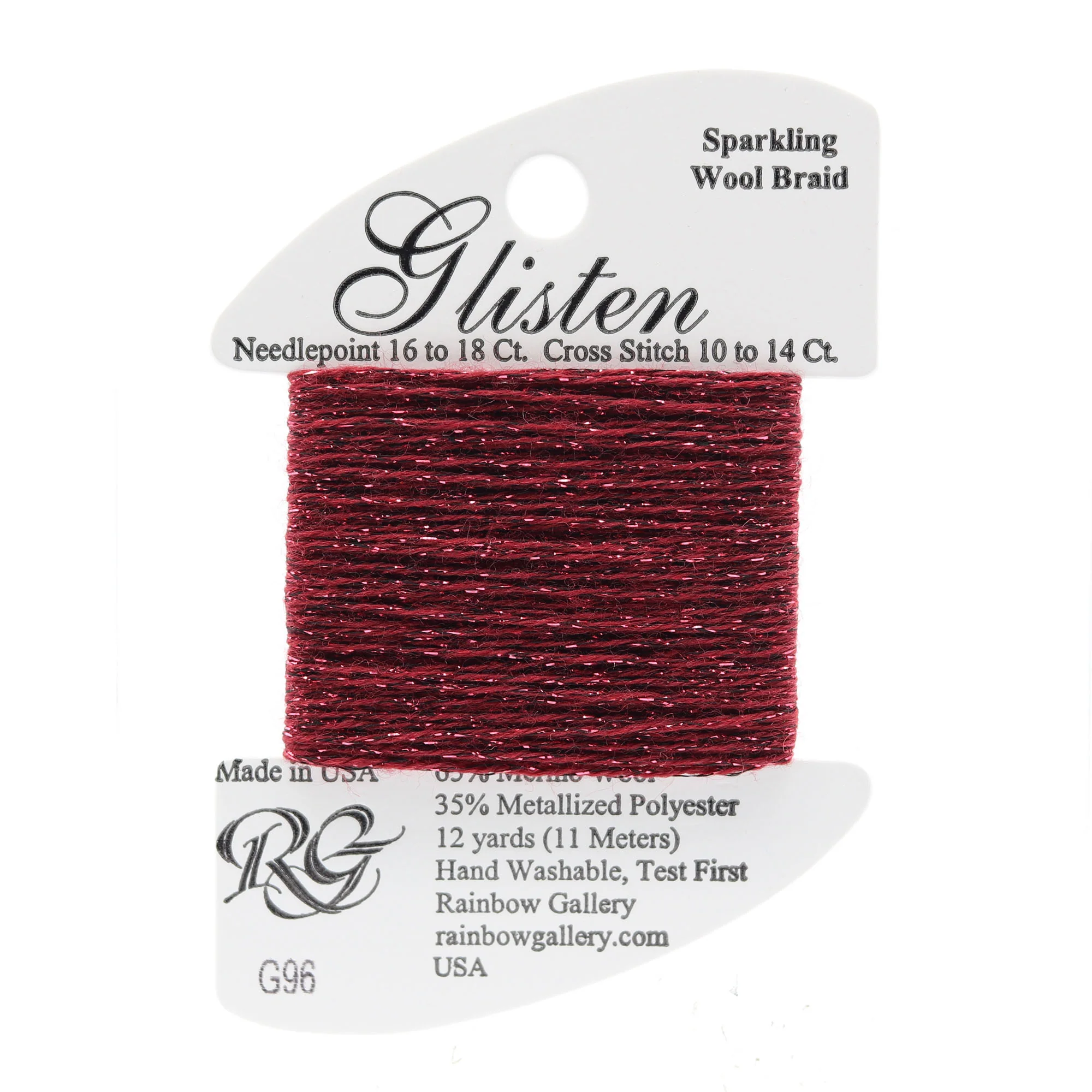 Glisten G96 Madeira Red - The Flying Needles