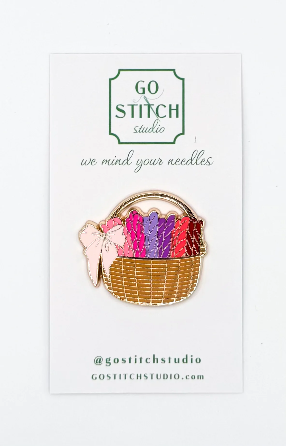 Thread Basket Needleminder - The Flying Needles