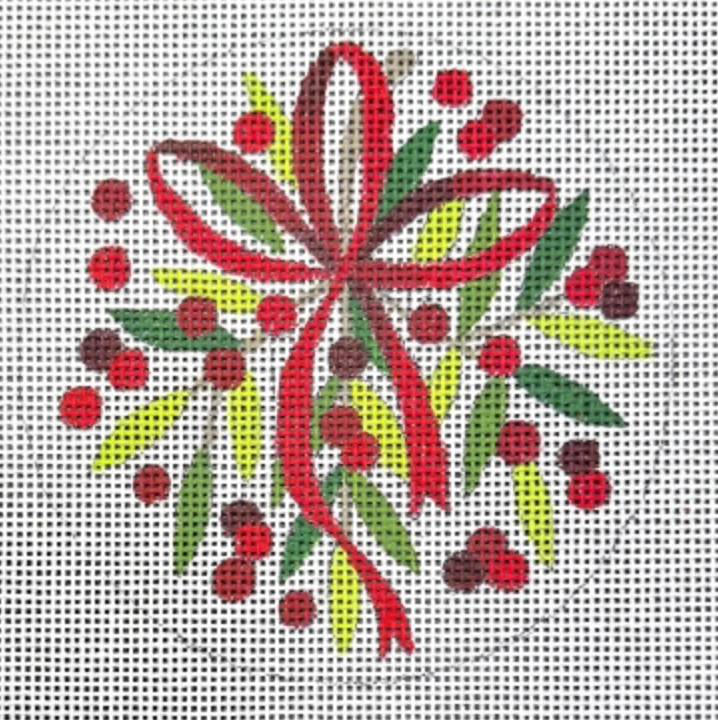 Berries and Leaves Ornament - The Flying Needles