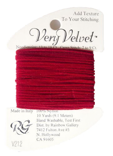 Very Velvet 212 Cherry Red