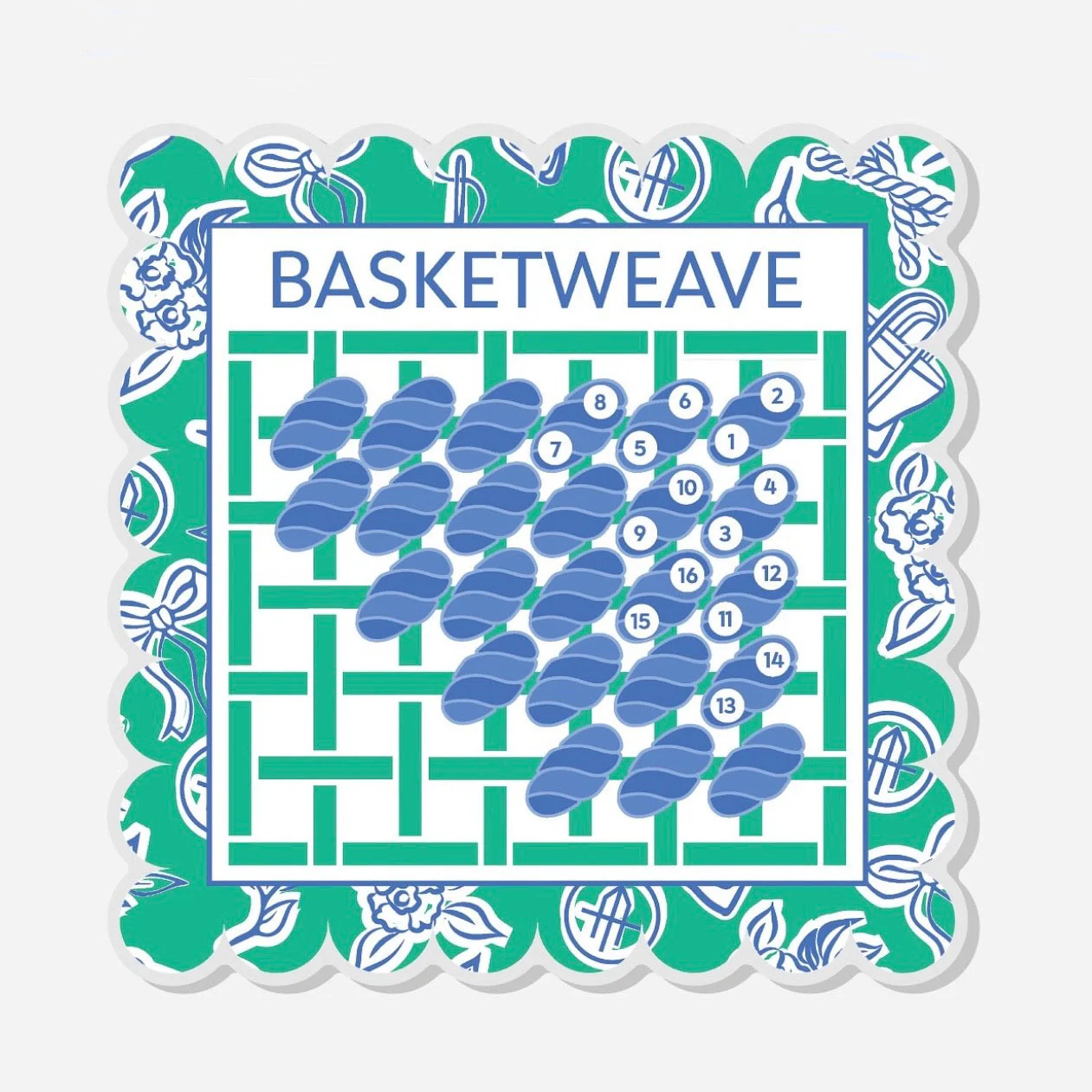 Stitch Re-Minders Basketweave Right Handed - The Flying Needles