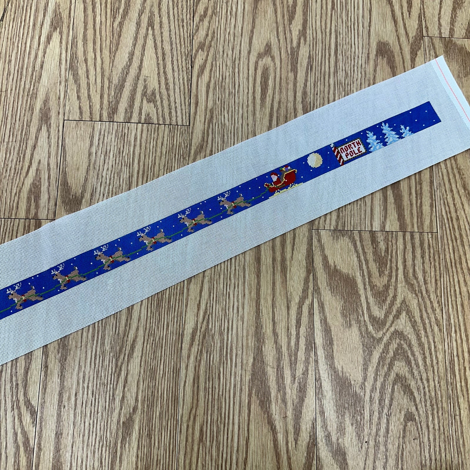 Rudolph and Reindeer Sleigh Belt - The Flying Needles