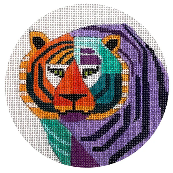Abstract Tiger Ornament - The Flying Needles