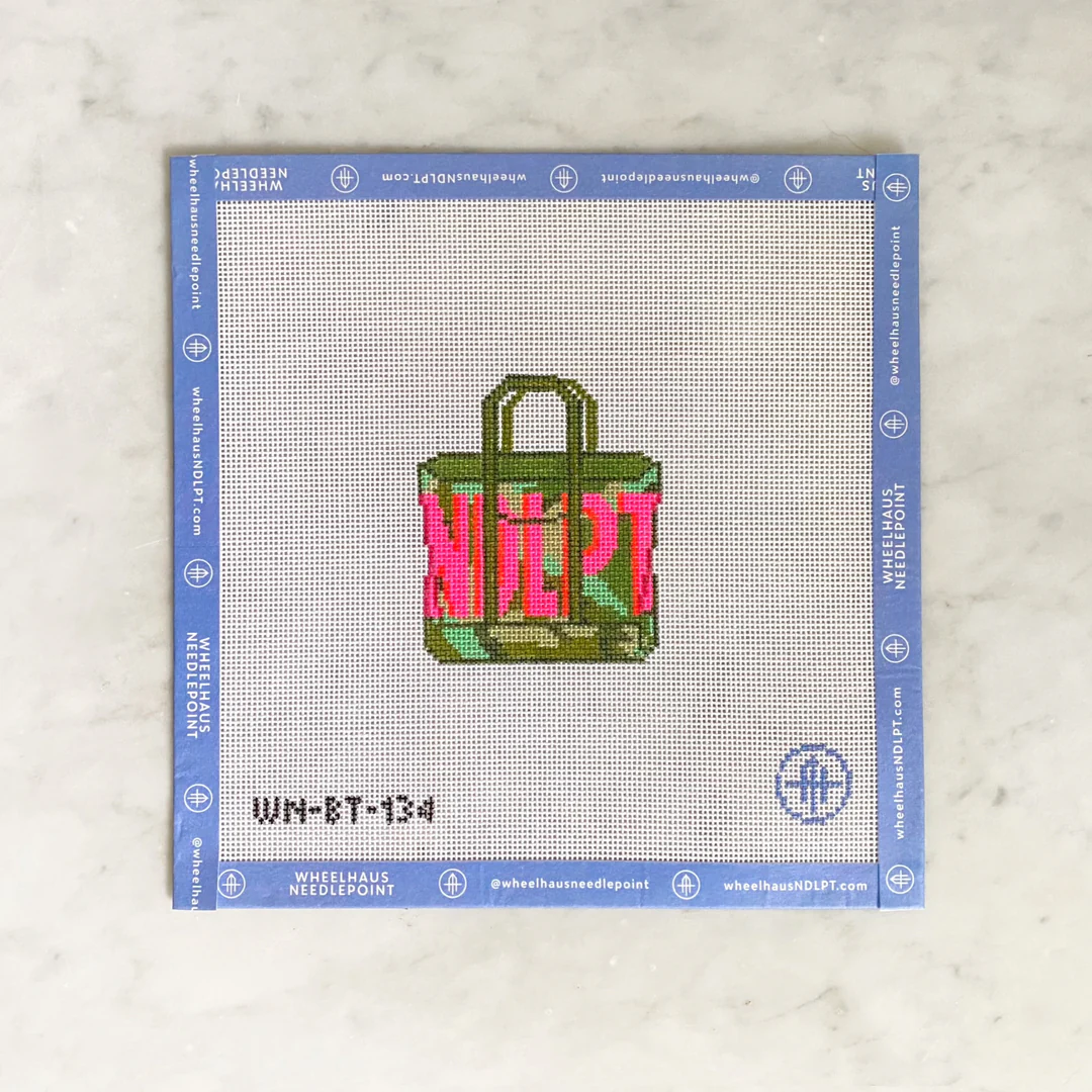 Camo Canvas Boat Tote - The Flying Needles