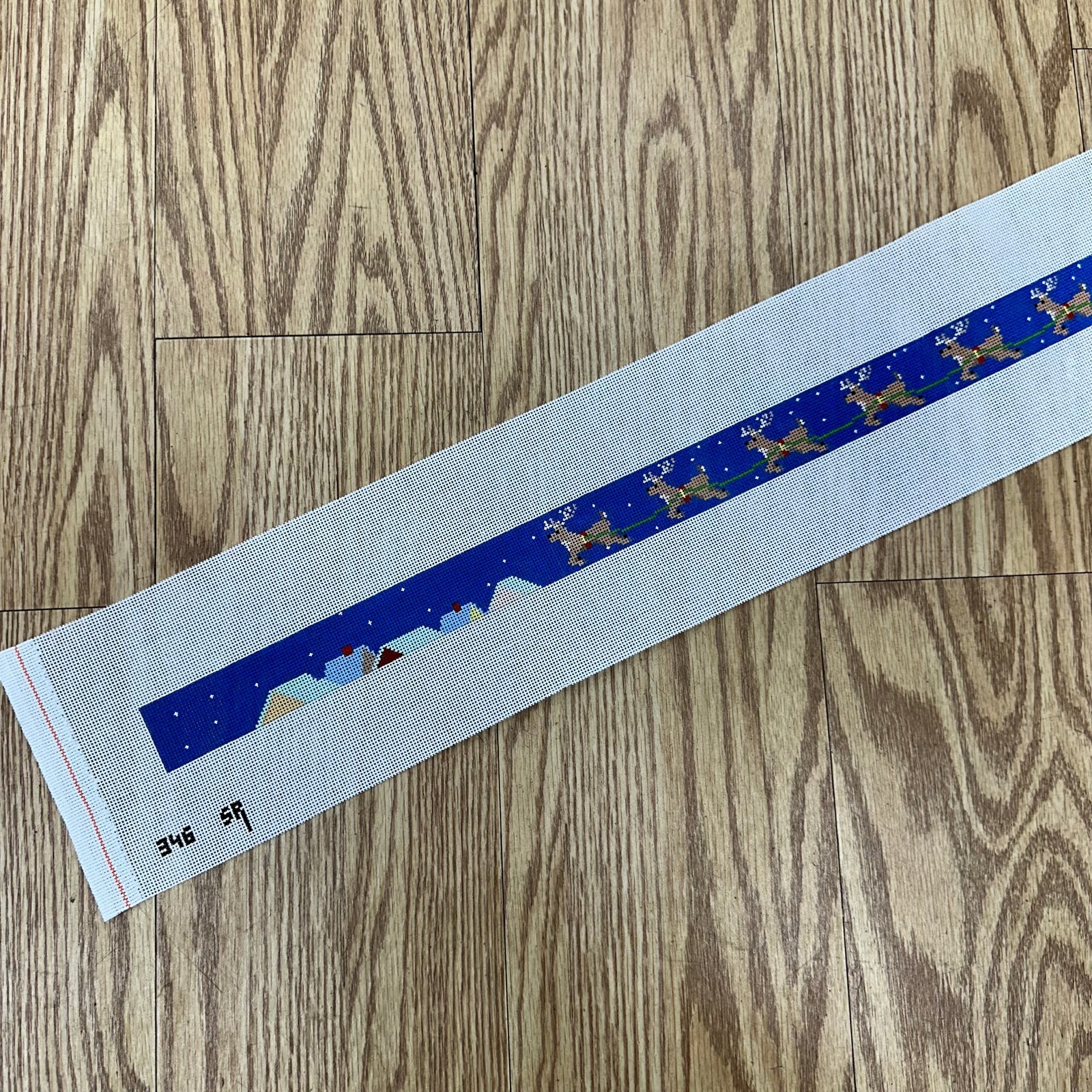 Rudolph and Reindeer Sleigh Belt - The Flying Needles