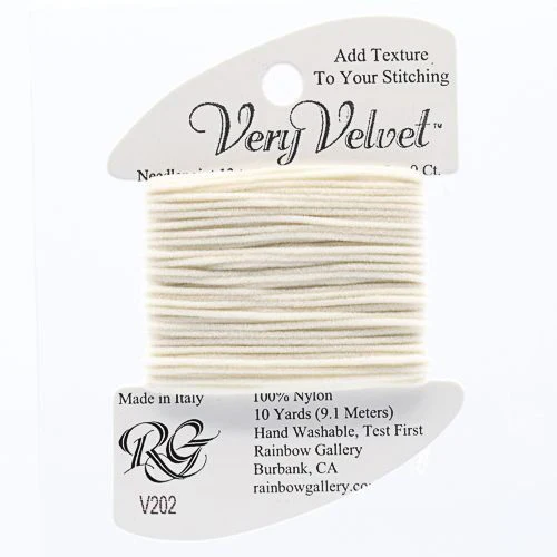 Very Velvet 202 White