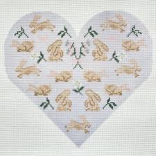 Love Bunny Pillow - The Flying Needles