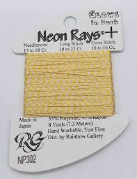 Neon Rays Plus NP302 Yellow Glow in the Dark - The Flying Needles