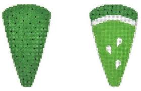 Lime Scissor Case - The Flying Needles