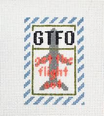 Get the Flight Out Passport Insert - Blue - The Flying Needles
