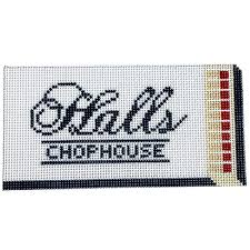 Hall's Chophouse Matchbook - The Flying Needles