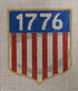 Patriotic Ornaments - 1776 Shield - The Flying Needles