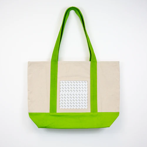 Self Finishing Canvas Tote with Insert - The Flying Needles