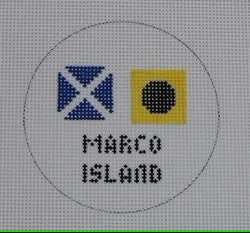 Marco Island Canvas - The Flying Needles