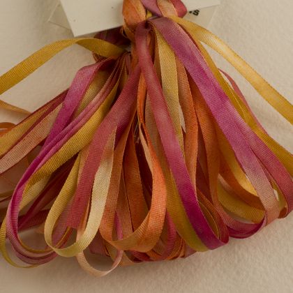 Treenway Silk Montano Autumn Mums Silk Ribbon - The Flying Needles