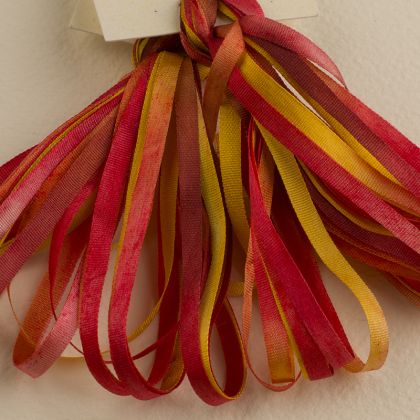 Treenway Silk Montano Bittersweet Silk Ribbon - The Flying Needles