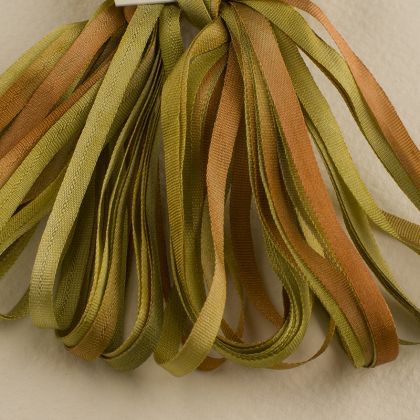 Treenway Silk Montano Lichen Silk Ribbon - The Flying Needles