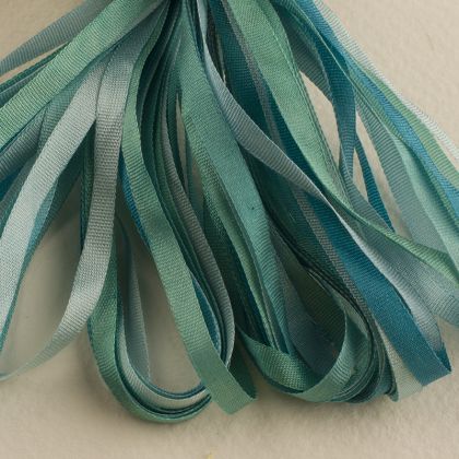 Treenway Silk Montano Ocean Silk Ribbon - The Flying Needles