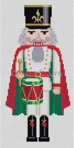 Caped Drummer Nutcracker - The Flying Needles