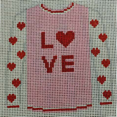 LOVE Sweater - The Flying Needles