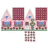 Valentine Cottage Canvas - The Flying Needles