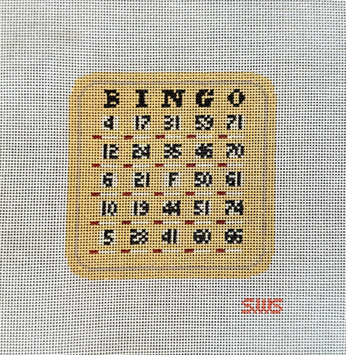 Bingo Card - The Flying Needles