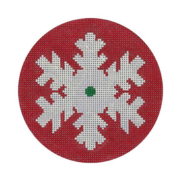 Simple Snowflake, Red