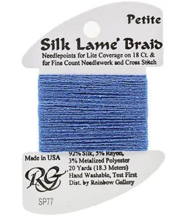 Petite Silk Lame SP77 Royal Blue - The Flying Needles