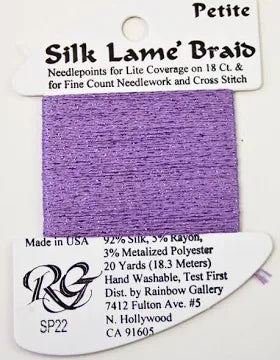 Petite Silk Lame SP22 Lavender - The Flying Needles