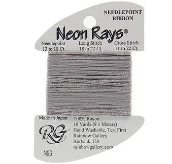 Neon Rays N93 Gunmetal Gray - The Flying Needles