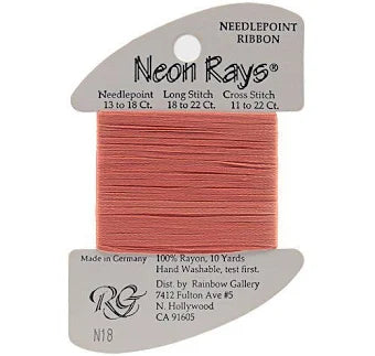 Neon Rays N18 Dark Peach - The Flying Needles