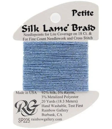 Petite Silk Lame SP225 Forever Blue - The Flying Needles