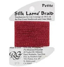 Petite Silk Lame SP79 Dark Cherry - The Flying Needles