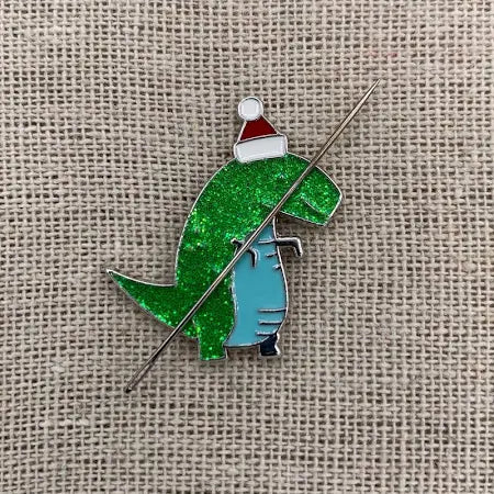 Santa T Rex Needleminder - The Flying Needles