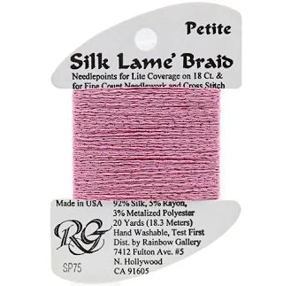 Petite Silk Lame SP75 Wild Rose - The Flying Needles