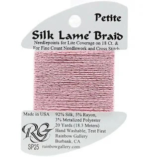 Petite Silk Lame SP25 Rose Pink - The Flying Needles
