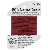 Petite Silk Lame SP139 Cardinal - The Flying Needles