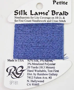 Petite Silk Lame SP181 Hydrangea - The Flying Needles