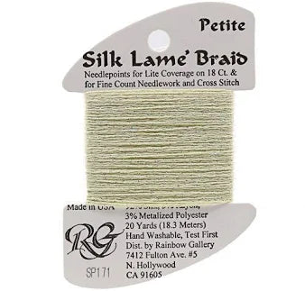 Petite Silk Lame SP171 Mellow Yellow - The Flying Needles