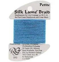 Petite Silk Lame SP83 Dark Turquoise - The Flying Needles