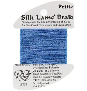 Petite Silk Lame SP159 Imperial Blue - The Flying Needles