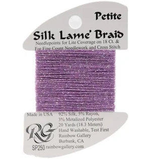 Petite Silk Lame SP250 Heather Glen - The Flying Needles