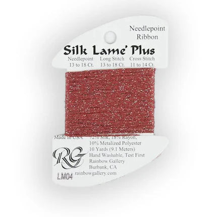 Silk Lame Plus LM04 Antique Rose - The Flying Needles