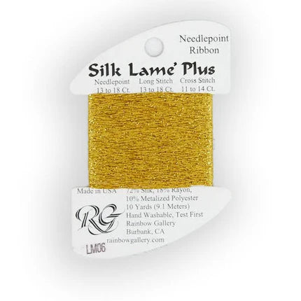 Silk Lame Plus LM06 Gold - The Flying Needles