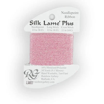 Silk Lame Plus LM07 Pink - The Flying Needles