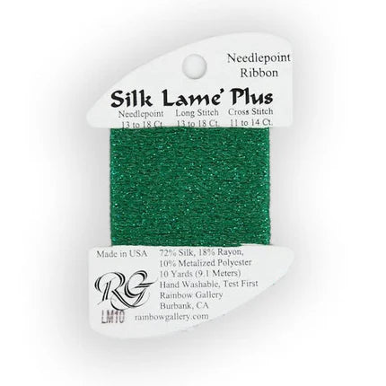 Silk Lame Plus LM10 Green - The Flying Needles