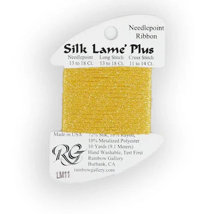 Silk Lame Plus LM11 Yellow - The Flying Needles