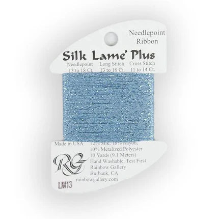 Silk Lame Plus LM13 Sky Blue - The Flying Needles