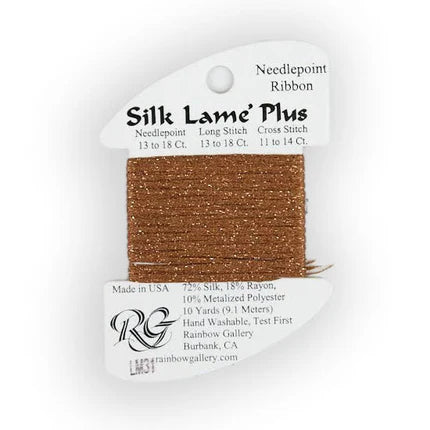 Silk Lame Plus LM31 Copper - The Flying Needles