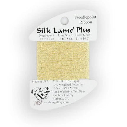 Silk Lame Plus LM34 Lemon - The Flying Needles